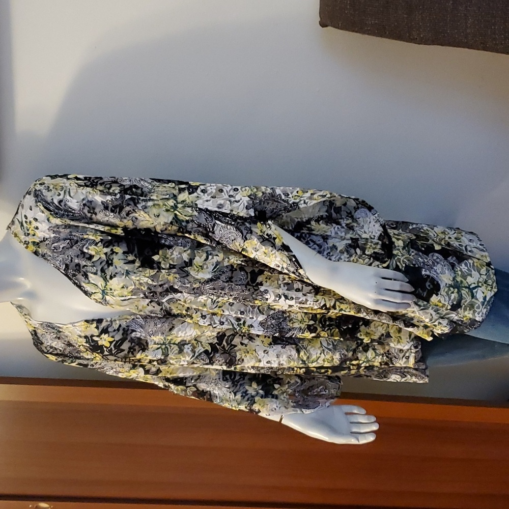 Susan Graver Embroidery Lace Cardigan